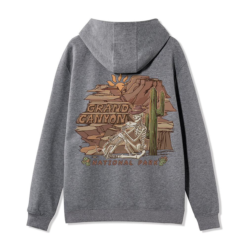 Freeleaf Grand Canyon National Park  Unisex Nature Inspired Fleece Full-Zip Hoodie