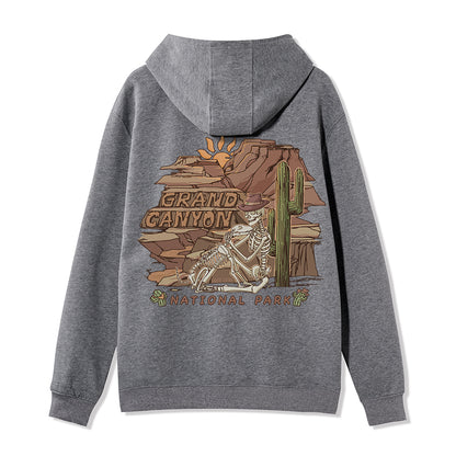 Freeleaf Grand Canyon National Park  Unisex Nature Inspired Fleece Full-Zip Hoodie