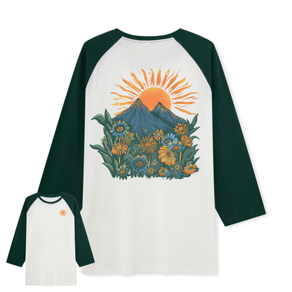 Energy Raglan Long Sleeve Top