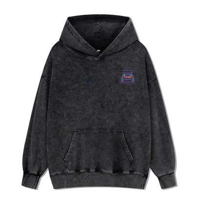 Go Hiking With Music Washed Hoodie