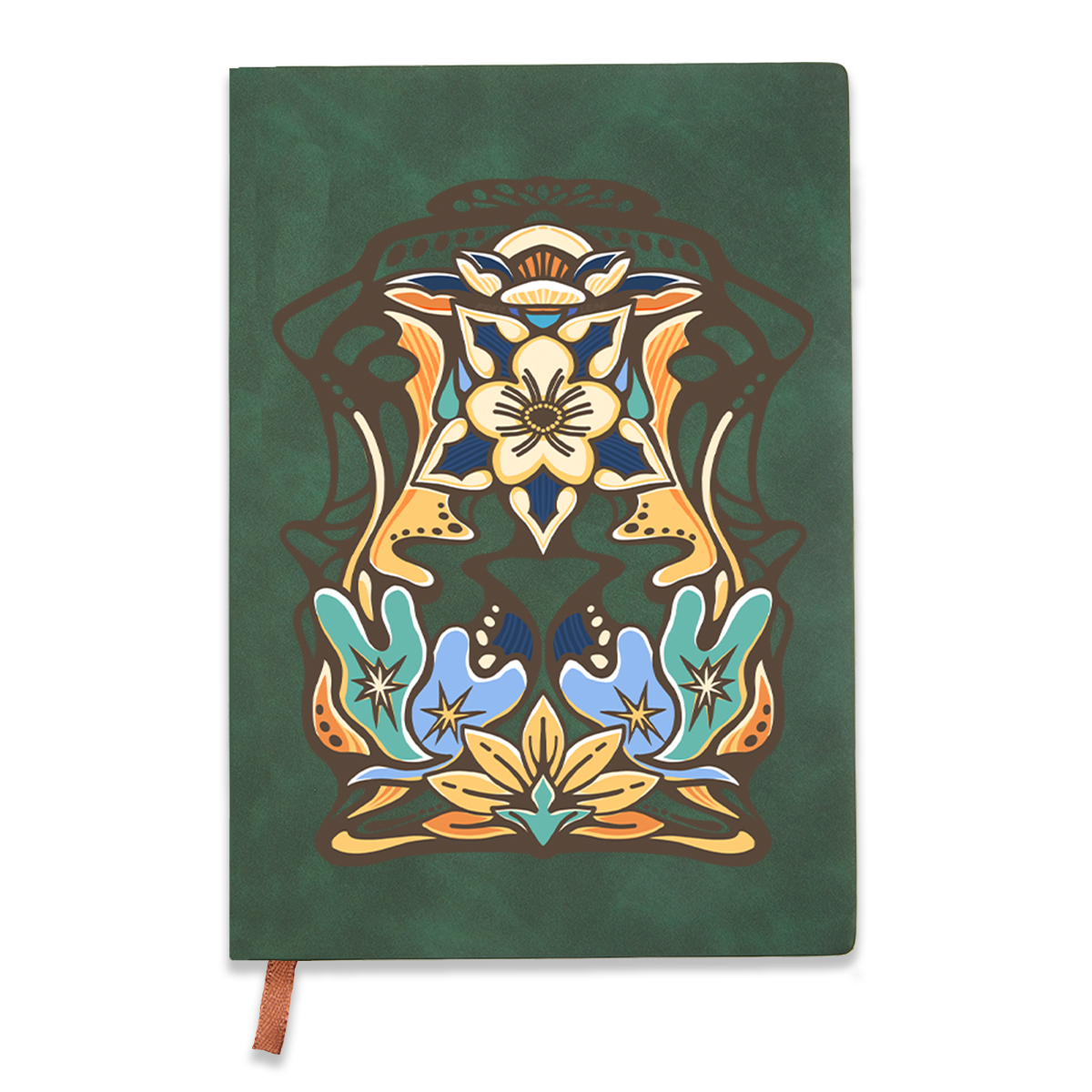 freeleaf-aquilegia-formosa-vintage-leather-notebook