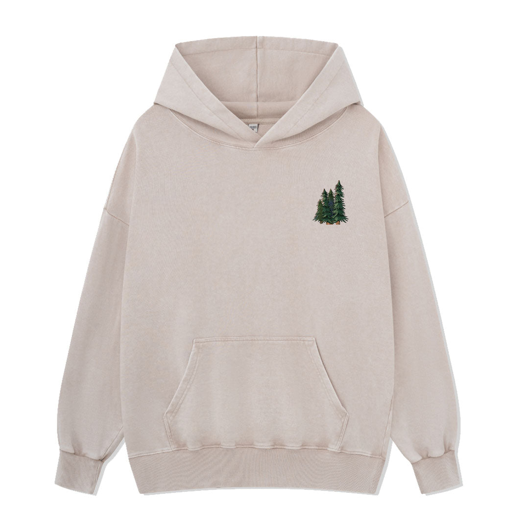 Adventure Awaits Washed Hoodie