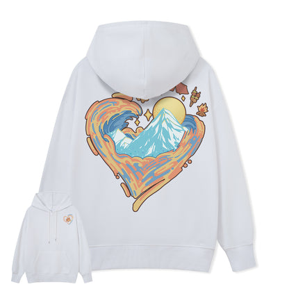 Freeleaf Heart of Wilderness Camping Unisex Nature Inspired Hoodie