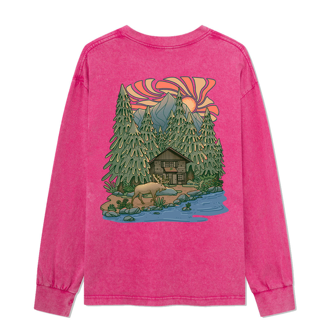 The Vicissitudes Of Time Washed Long Sleeve Top