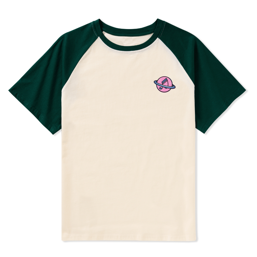 On A Dark Desert Highway Raglan Short Sleeve Top
