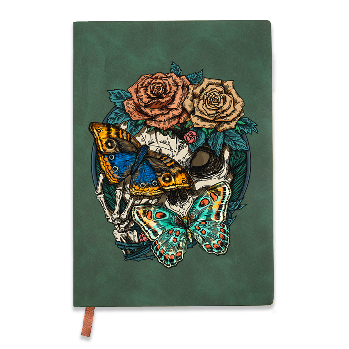 freeleaf-floral-skull-vintage-leather-notebook