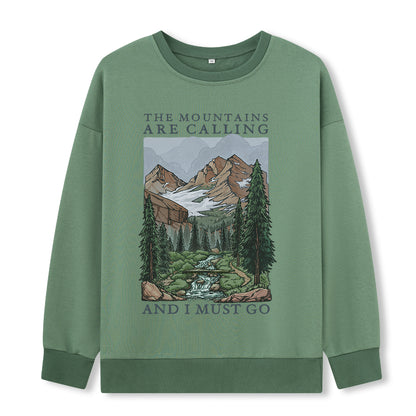 Freeleaf The Mountains Are Calling Unisex Sweatshirt