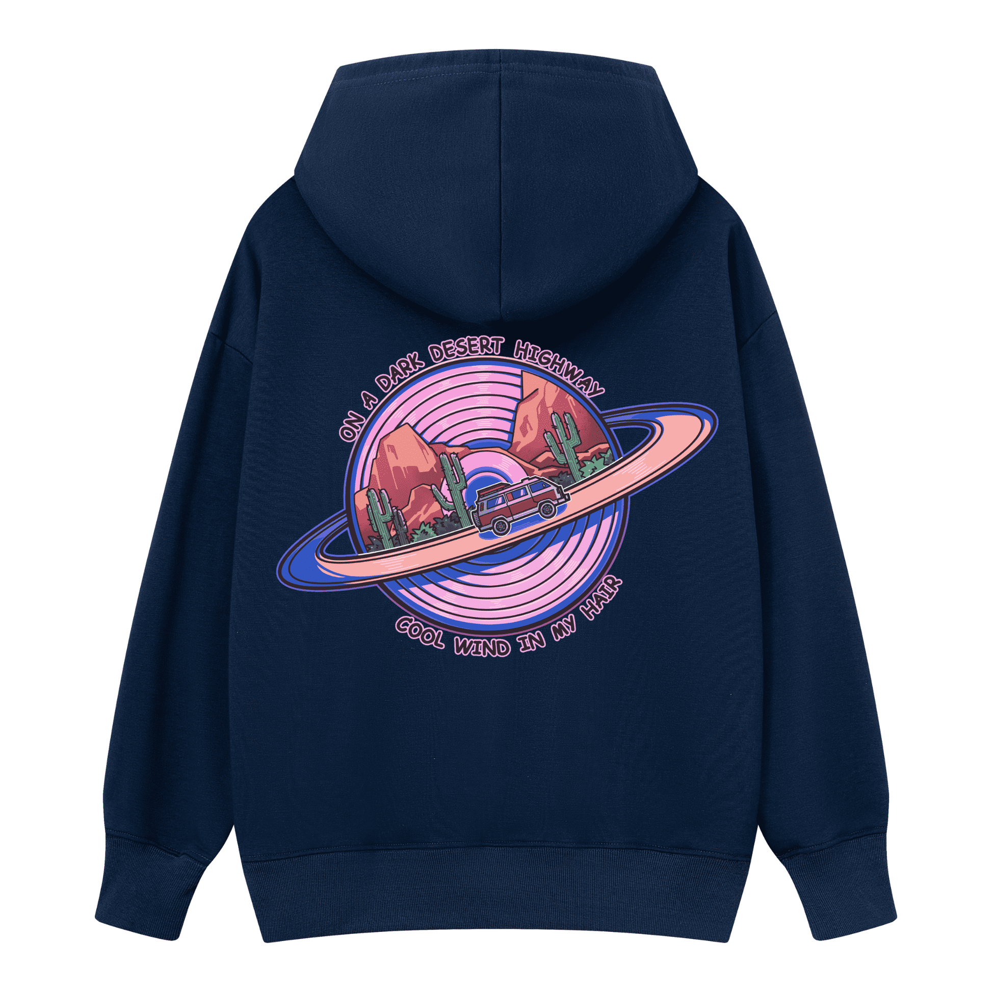 On A Dark Desert Highway Hoodie