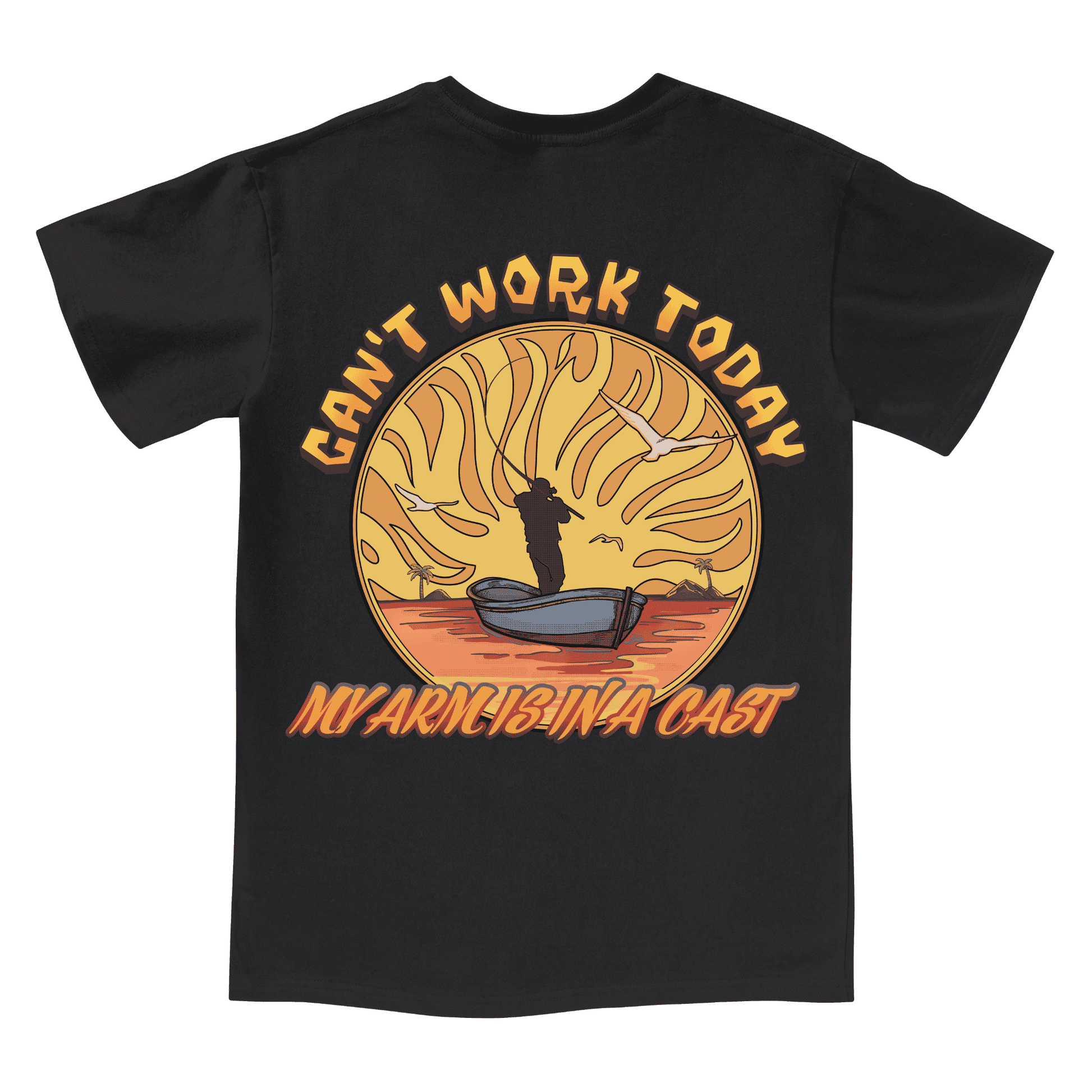 Can't Work Today V neck Tee