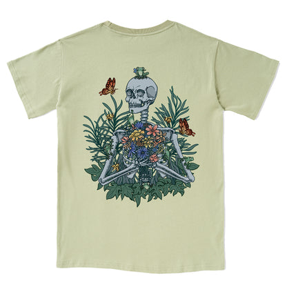 Freeleaf Rebirth in Bloom Camping Unisex Nature Inspired Tee