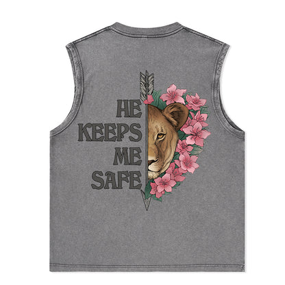 Freeleaf Wild at Heart Love Untamed Unisex Washed Tank Tops