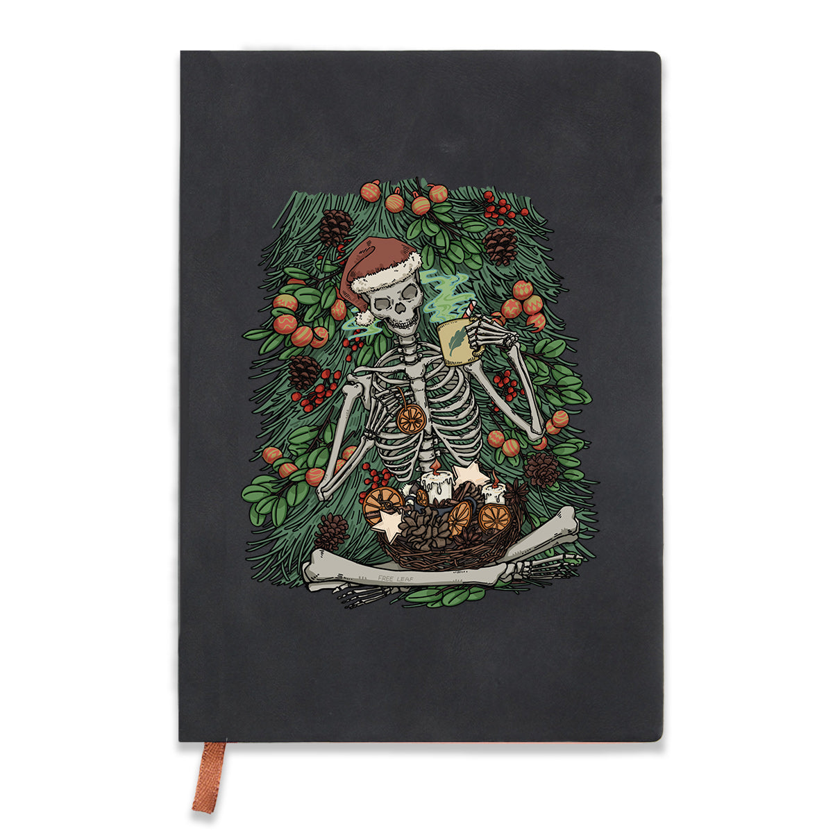 Freeleaf Infinite Fun Time Leather Journal Notebook