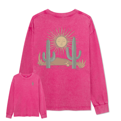 Saguaro National Park Washed Long Sleeve Top