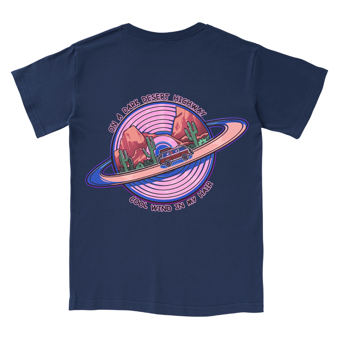 On A Dark Desert Highway Tee