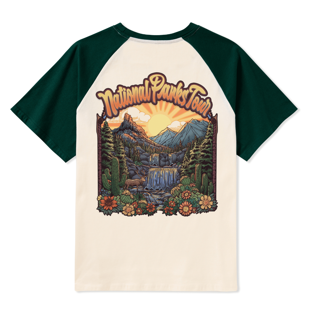 National Parks Tour Raglan Short Sleeve Top