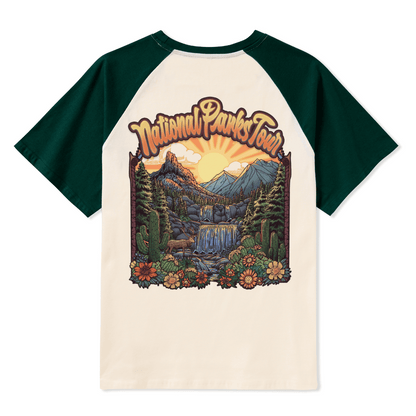 National Parks Tour Raglan Short Sleeve Top