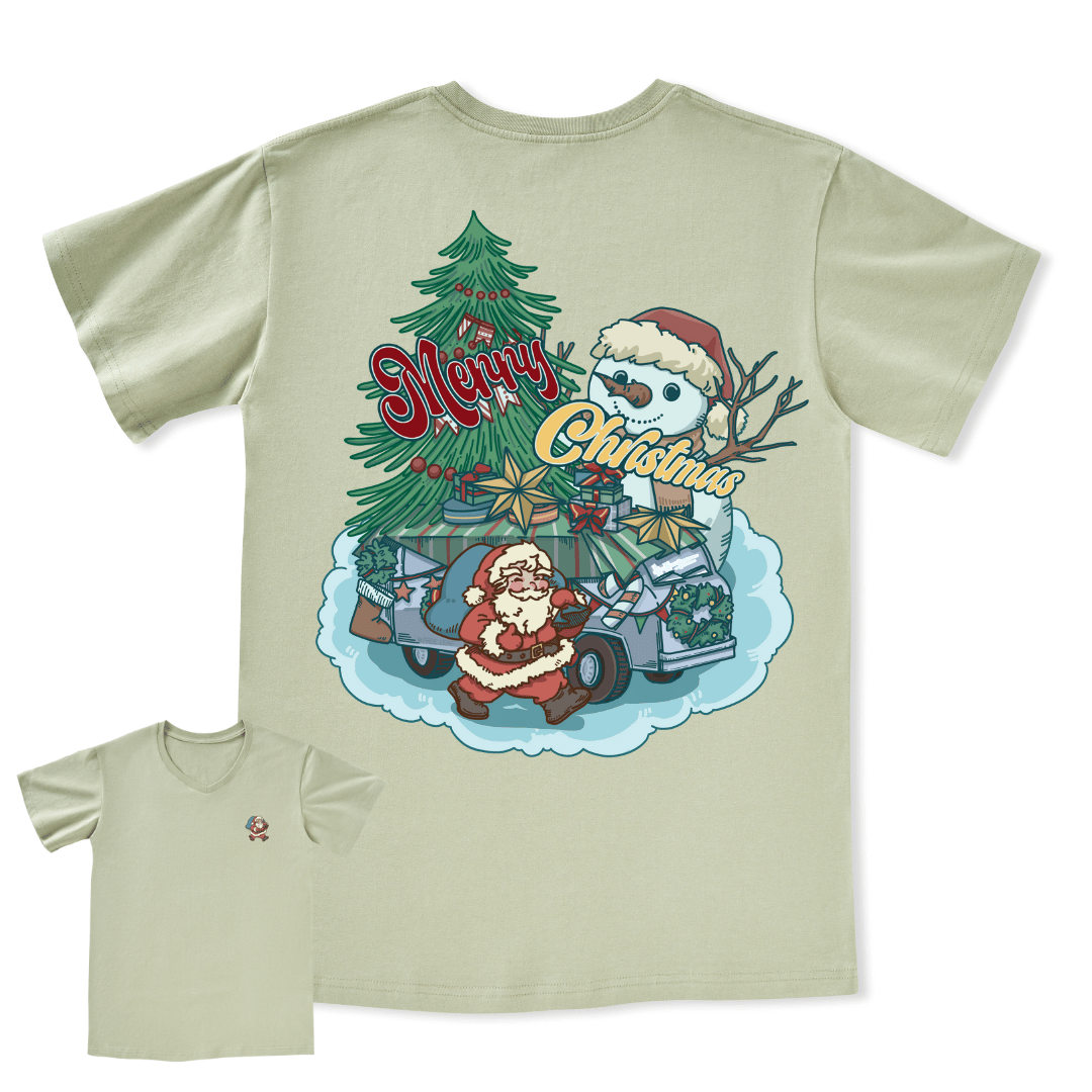 Magical Christmas Eve V-neck Tee