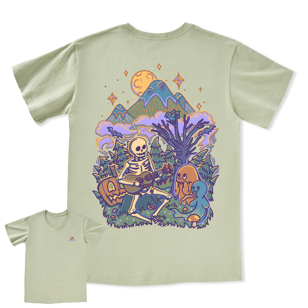 Fairy Tale Halloween V-neck Tee