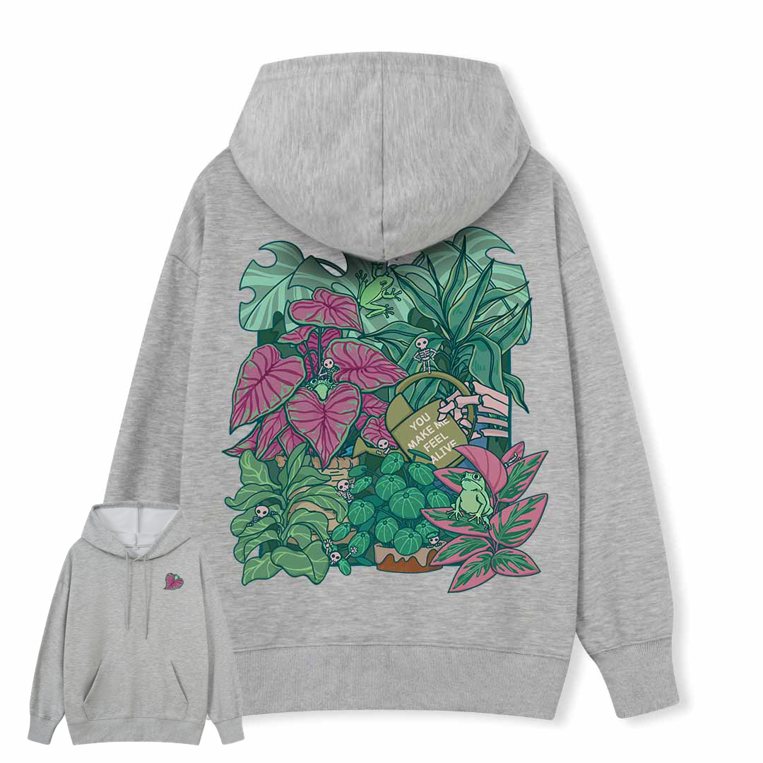 Freeleaf You Make Me Feel Alive Unisex Hoodie