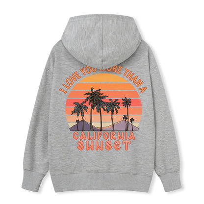 Freeleaf Sunset Reverie Unisex Back-printed Hoodie