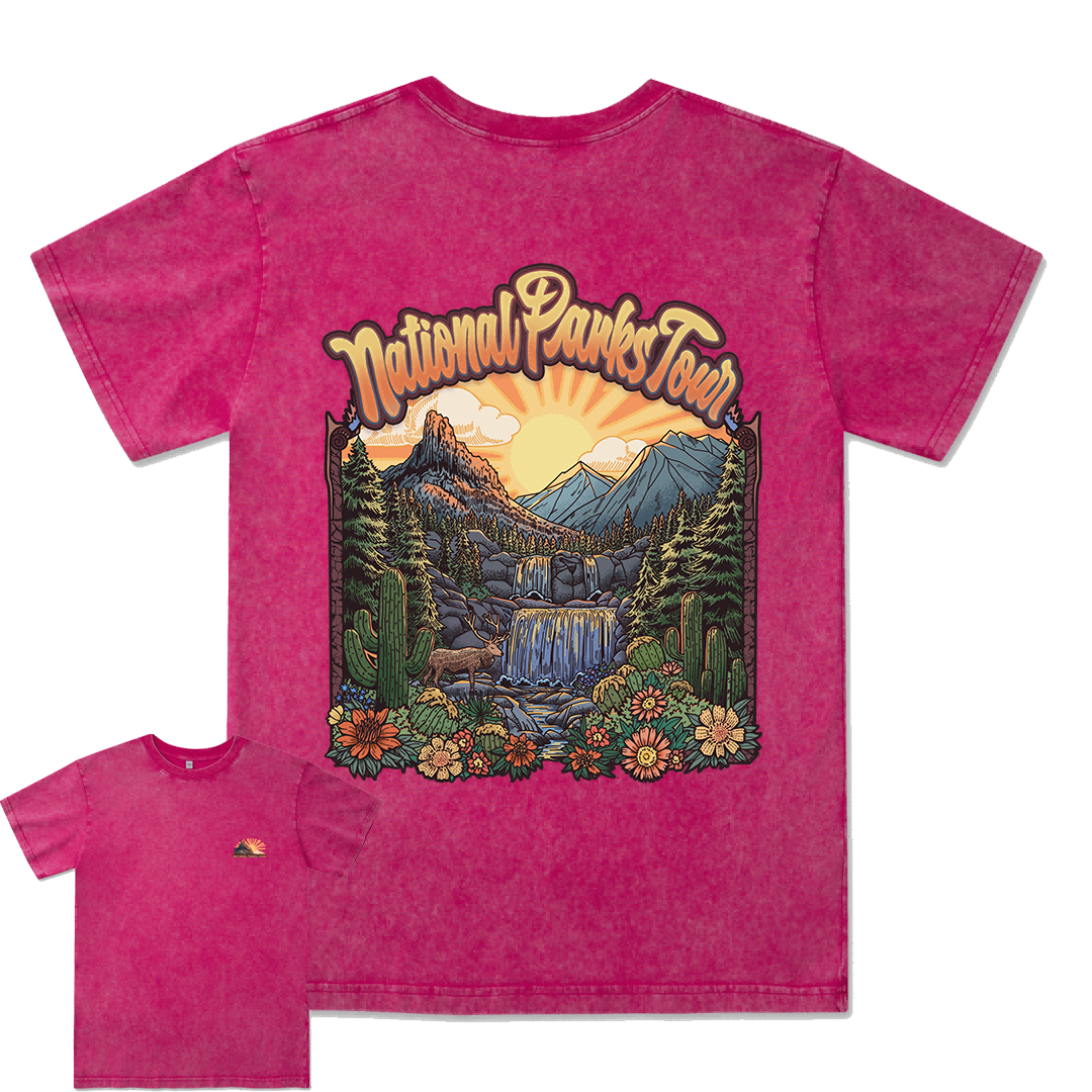National Parks Tour Washed Tee