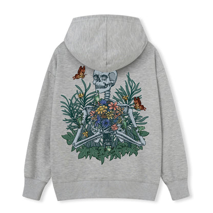 Freeleaf Rebirth in Bloom Unisex Nature Inspired Hoodie