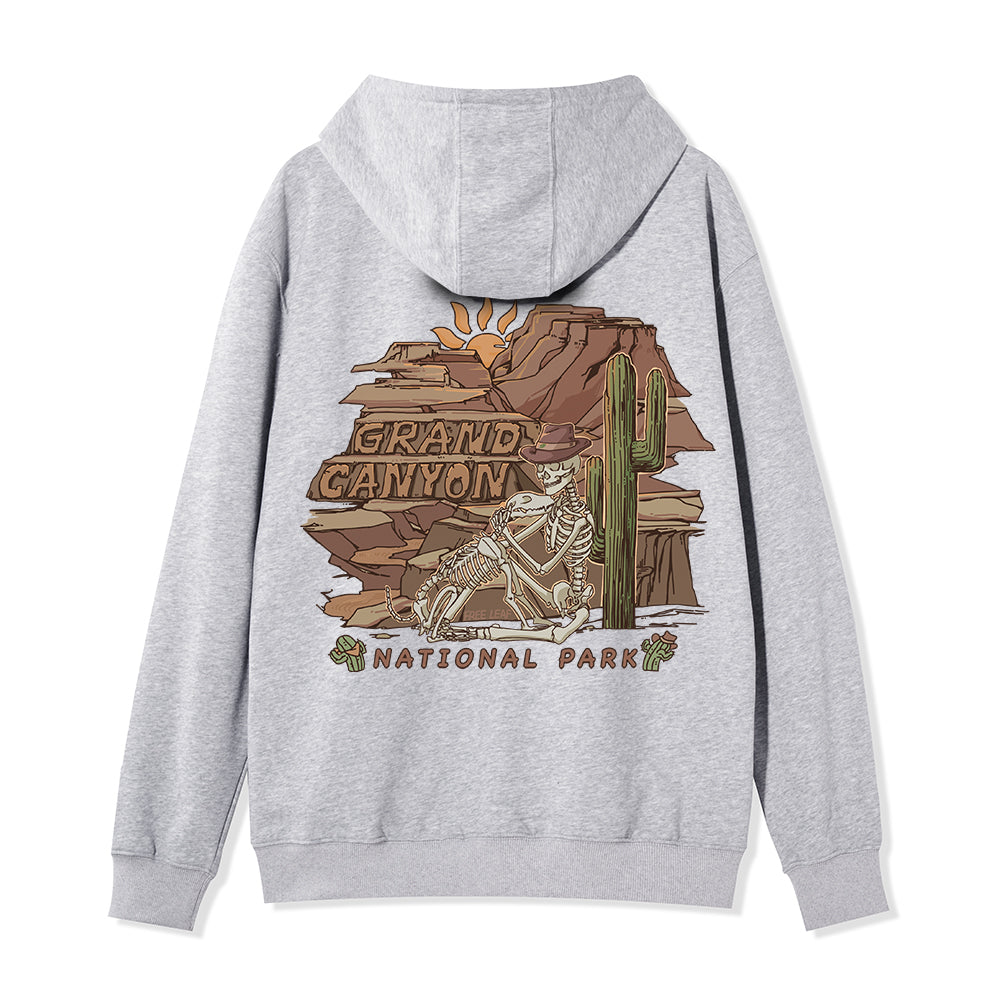 Freeleaf Grand Canyon National Park  Unisex Nature Inspired Fleece Full-Zip Hoodie
