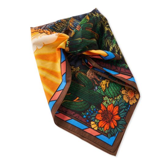 Freeleaf National Parks Tour Thistles Bandana