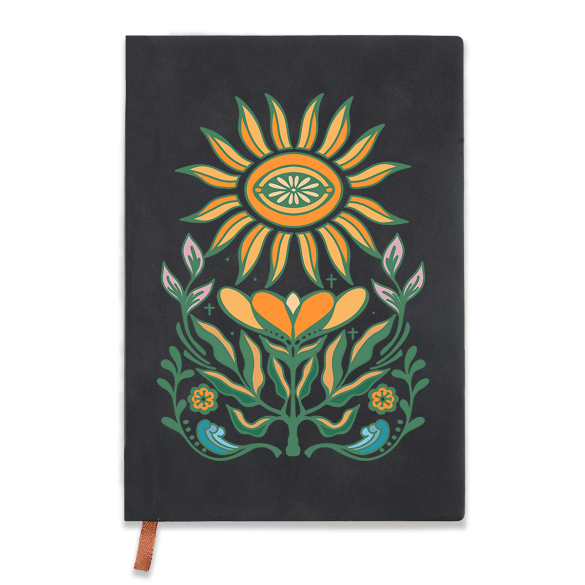 freeleaf-sunflower-vintage-leather-notebook