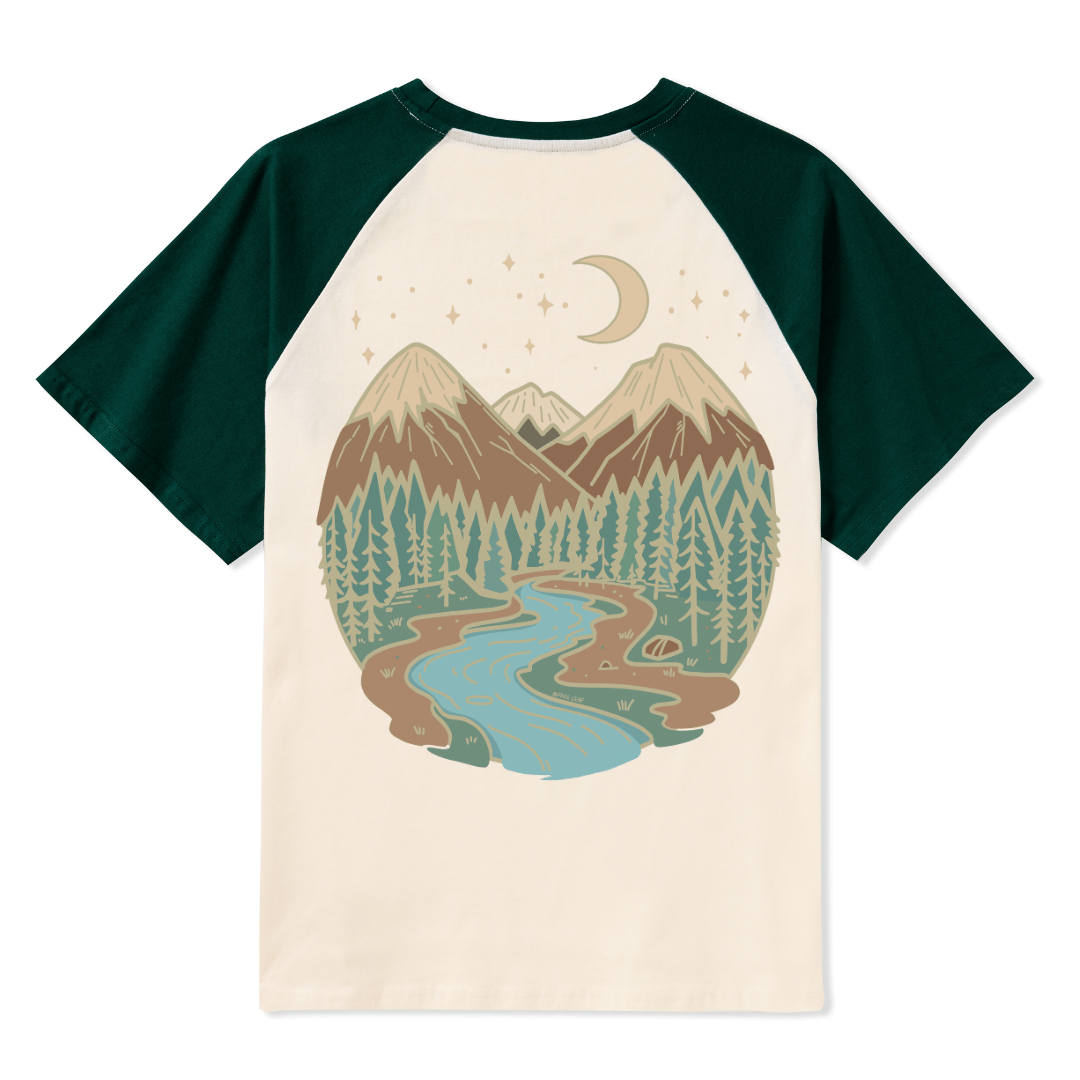 Dreamland Raglan Short Sleeve Top