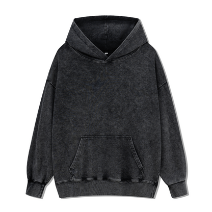 Aquilegia Formosa Back-printed Washed Hoodie