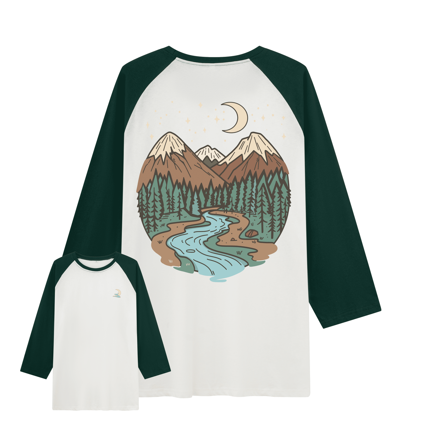 Dreamland Raglan Long Sleeve Tops