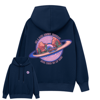 On A Dark Desert Highway Hoodie