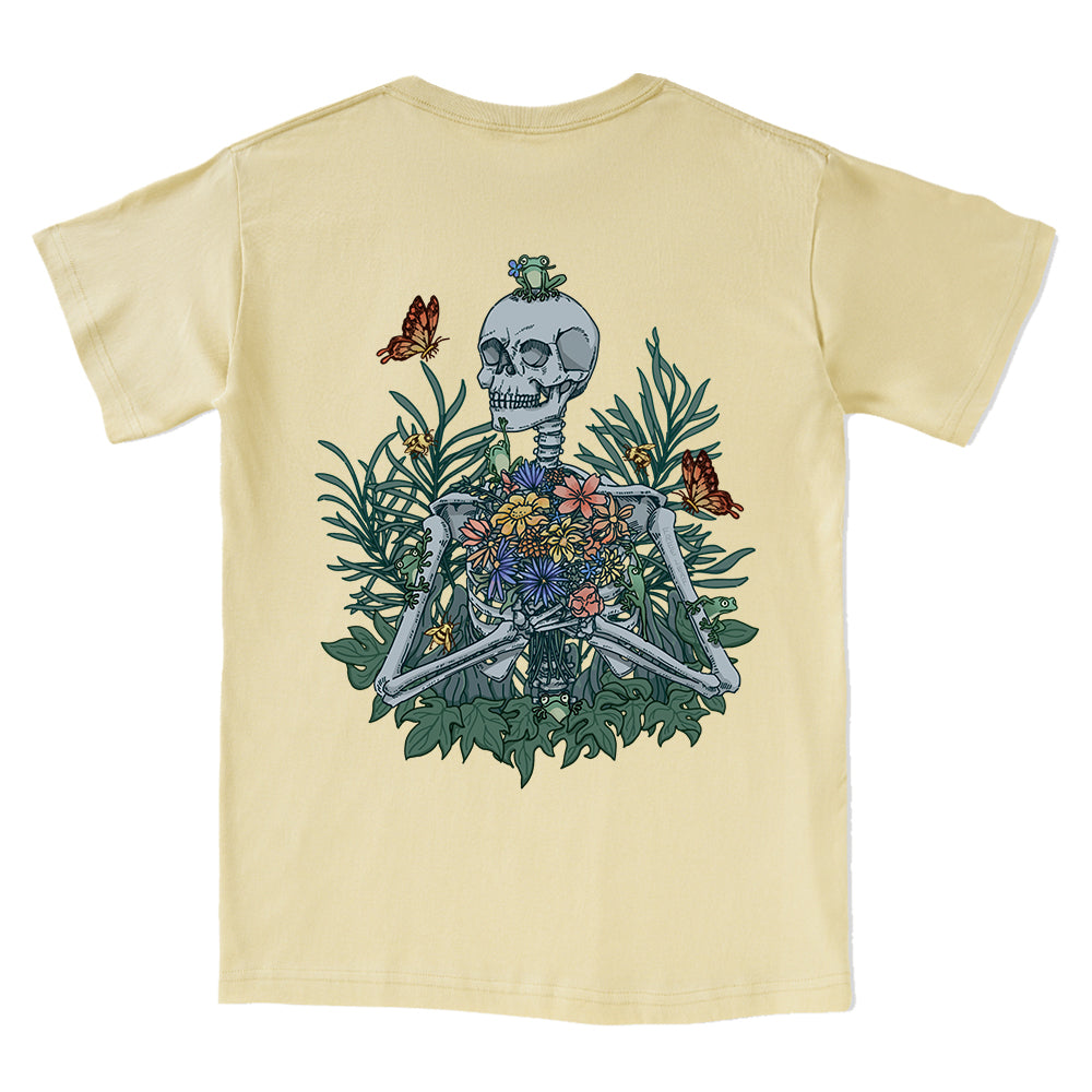 Freeleaf Rebirth in Bloom Camping Unisex Nature Inspired Tee