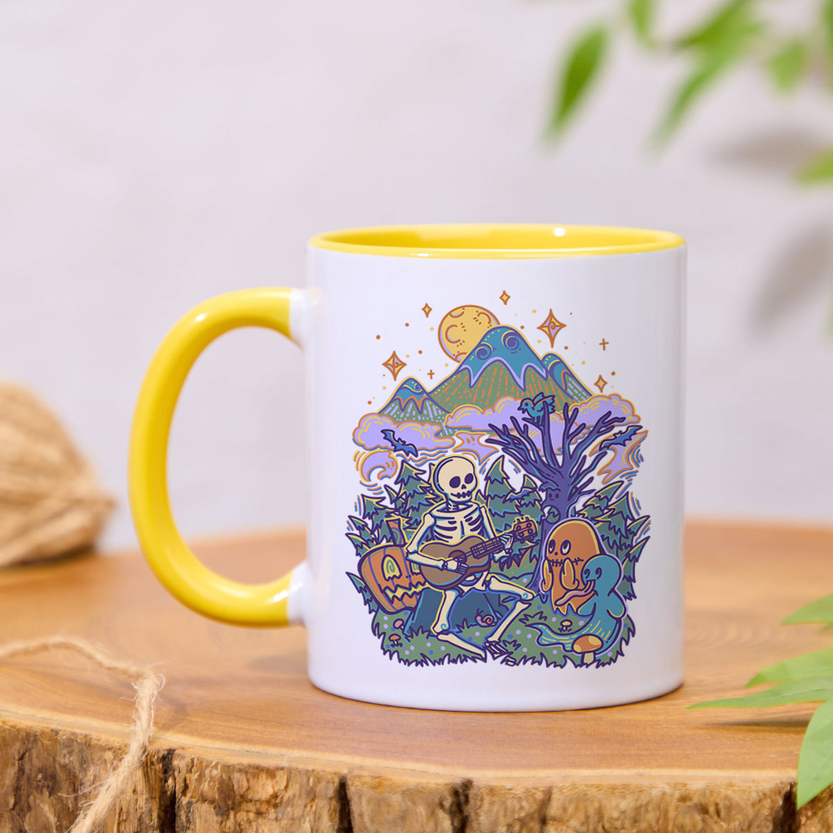 Freeleaf Fairy Tale Halloween Colorful Ceramic Mug