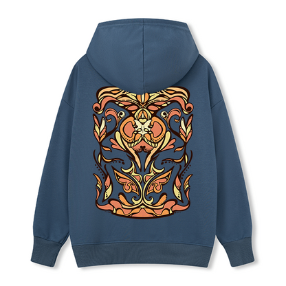 Freeleaf Golden Glow Unisex Nature Inspired Hoodie