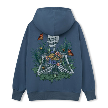 Freeleaf Rebirth in Bloom Unisex Nature Inspired Hoodie