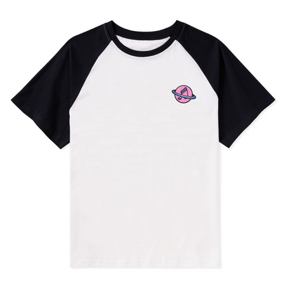 On A Dark Desert Highway Raglan Short Sleeve Top