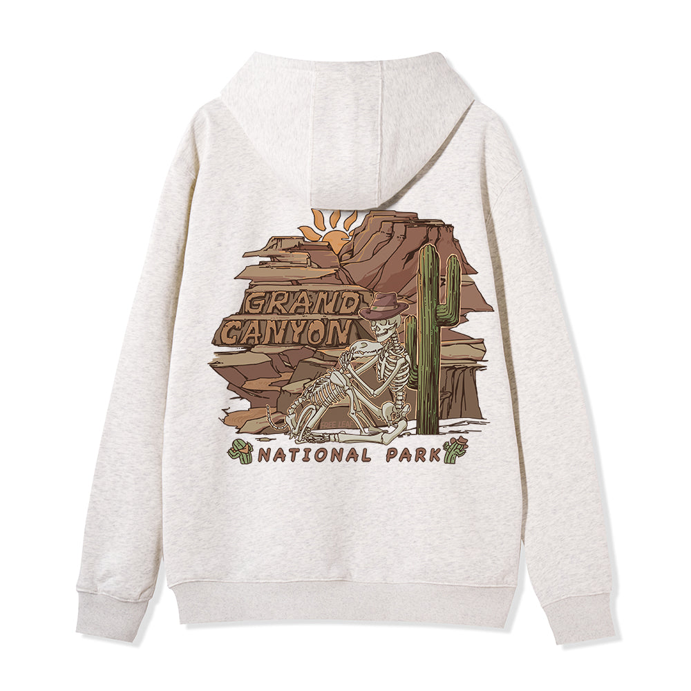 Freeleaf Grand Canyon National Park  Unisex Nature Inspired Fleece Full-Zip Hoodie