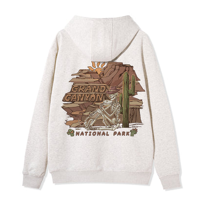 Freeleaf Grand Canyon National Park  Unisex Nature Inspired Fleece Full-Zip Hoodie