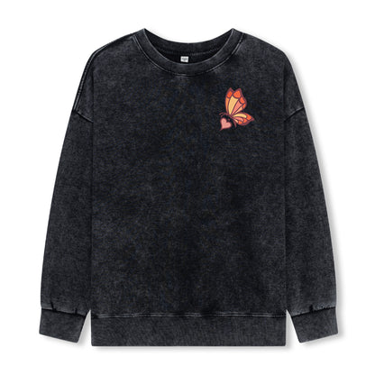 Freeleaf Elf Viligis Unisex Nature Inspired Washed Sweatshirt