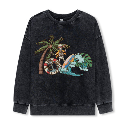 Freeleaf  Wild at Heart Washed Sweatshirt