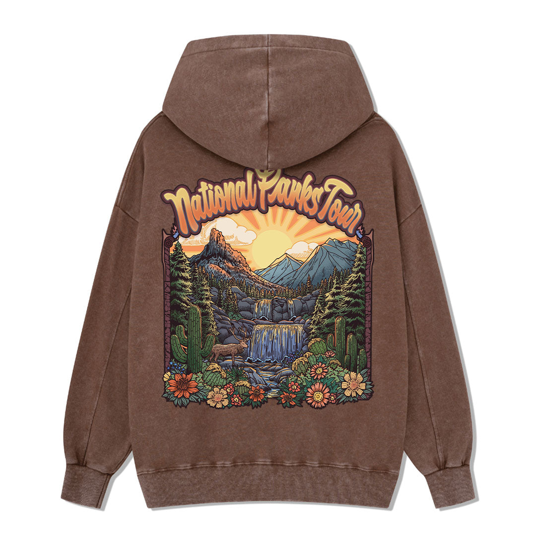 National Parks Tour Washed Hoodie