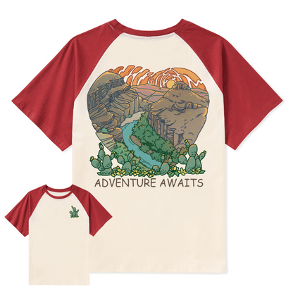 Big Bend National Park Raglan Short Sleeve Top