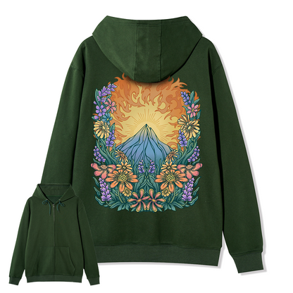freeleaf-rekindled-hope-national-park-back-printed-unisex-fleece-full-zip-hoodie