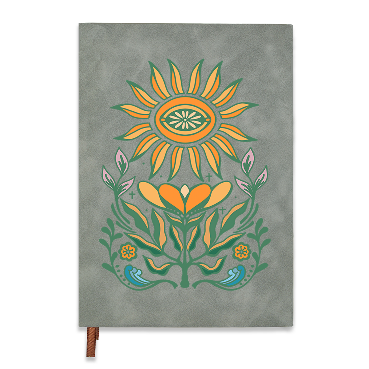 freeleaf-sunflower-vintage-leather-notebook