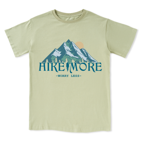 Hike More Front-printed Tee