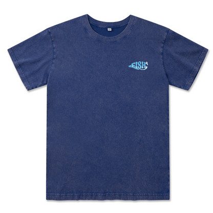 Born To Fish Washed Tee