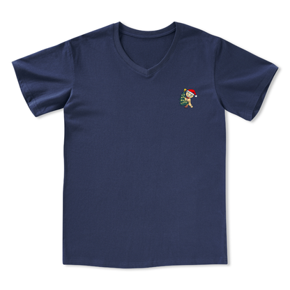Merry Christmas V-neck Tee
