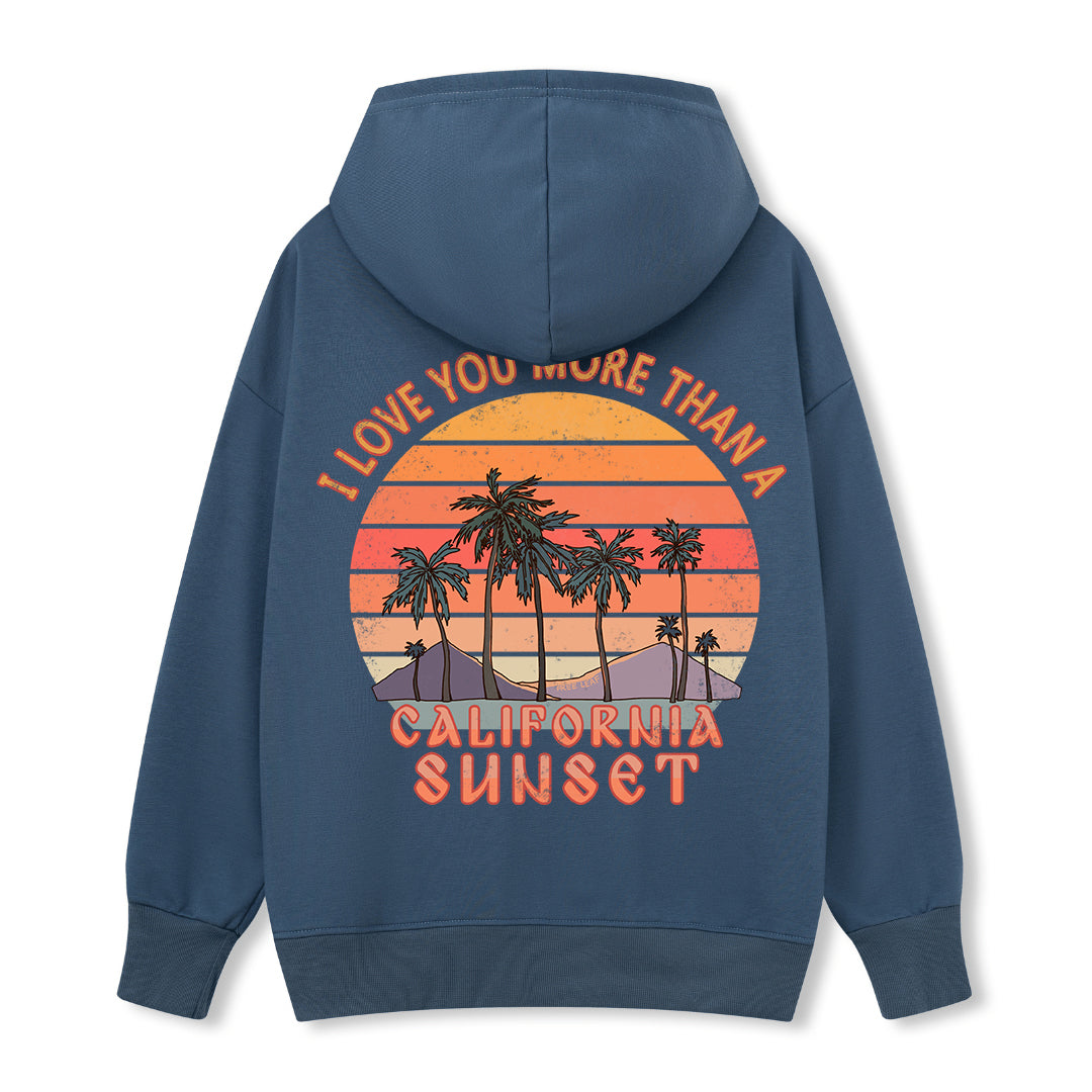 Freeleaf Sunset Reverie Unisex Back-printed Hoodie